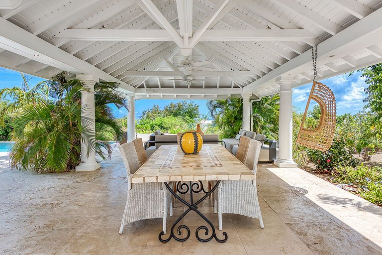Sxm039 – Villa charmosa com jardim em Terres Basses