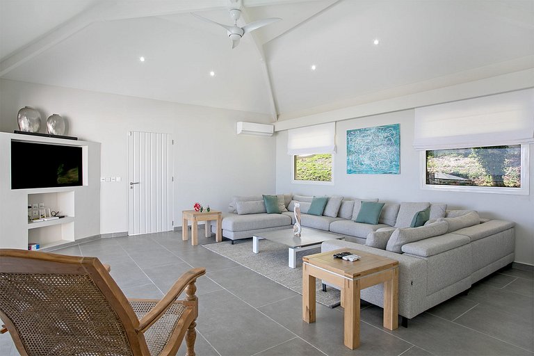 Sxm038 – Villa con vista al mar cerca de Baie Orientale Beac
