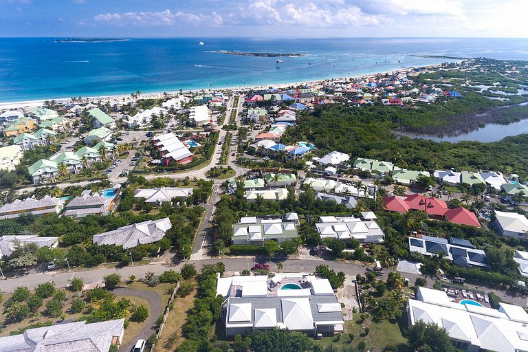 Sxm038 – Villa con vista al mar cerca de Baie Orientale Beac