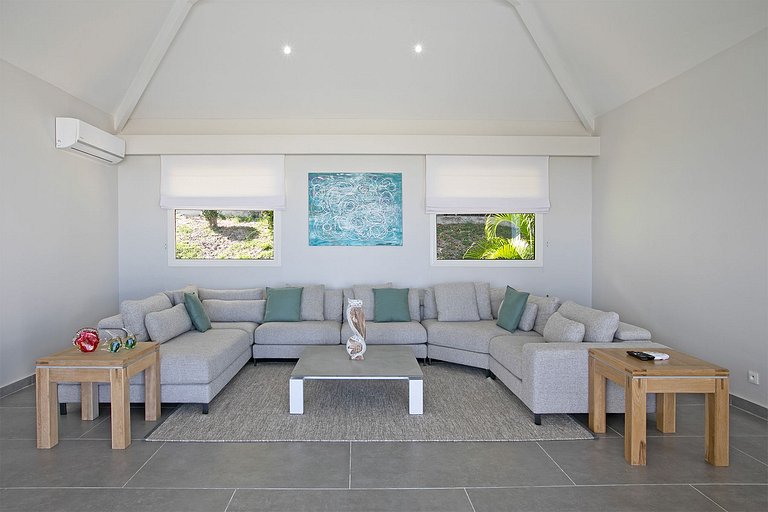 Sxm038 – Villa con vista al mar cerca de Baie Orientale Beac