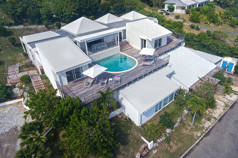 Sxm038 – Villa avec vue sur la mer près de Baie Orientale Be