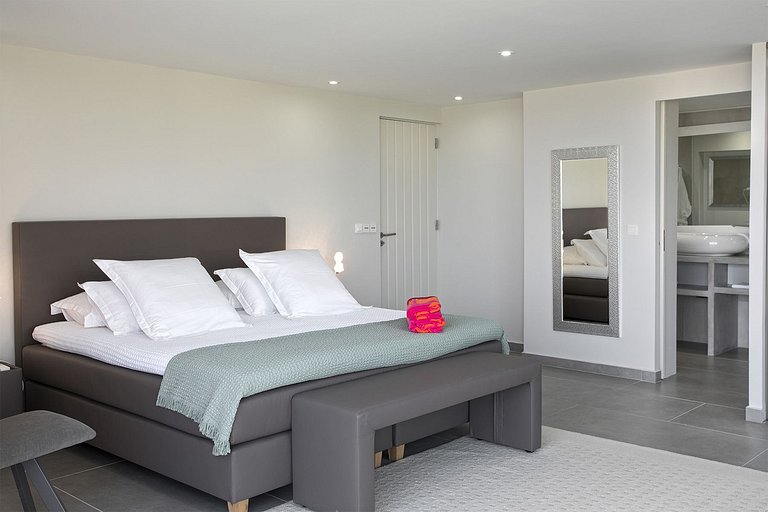 Sxm038 – Villa con vista al mar cerca de Baie Orientale Beac