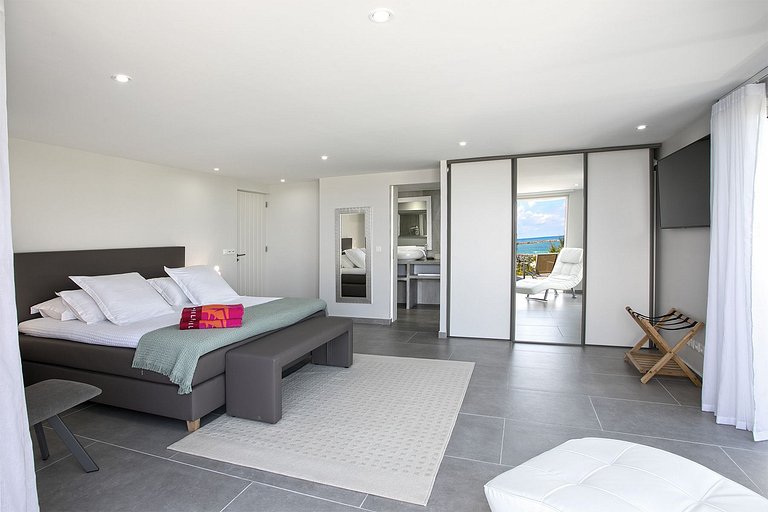 Sxm038 – Villa avec vue sur la mer près de Baie Orientale Be