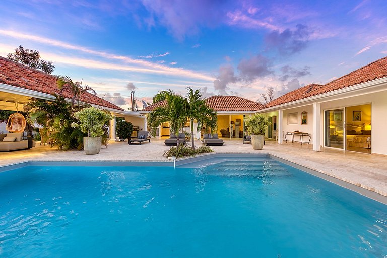 Sxm039 – Charming garden villa with pool in Terres Basses