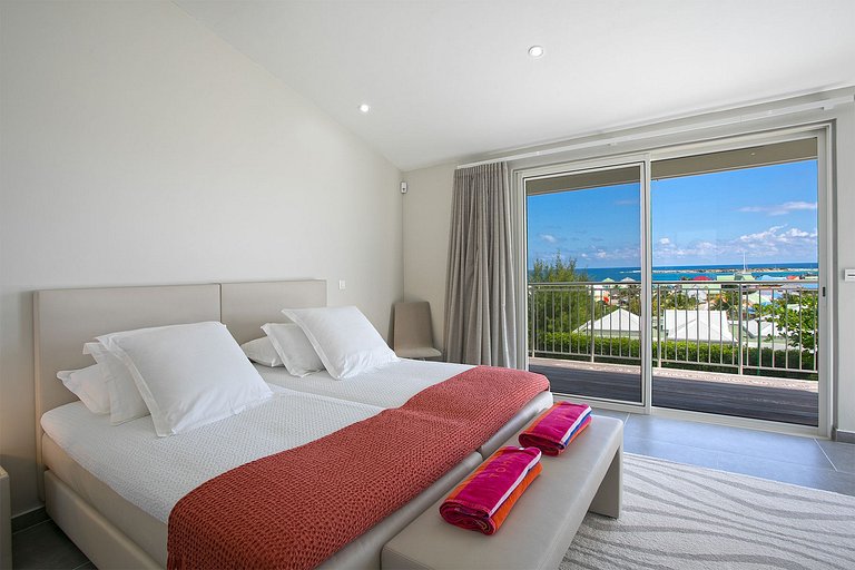 Sxm038 – Villa com vista para o mar perto de Baie Orientale