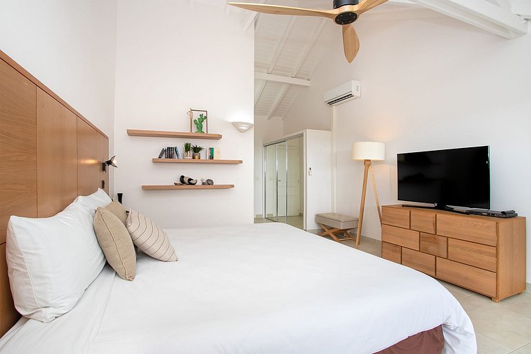 Sxm040 – Elegant villa with lagoon views in Terres Basses