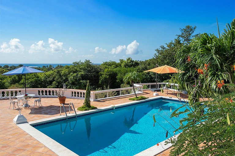 Sxm036 – Colonial-style villa with ocean views in Terres Bas