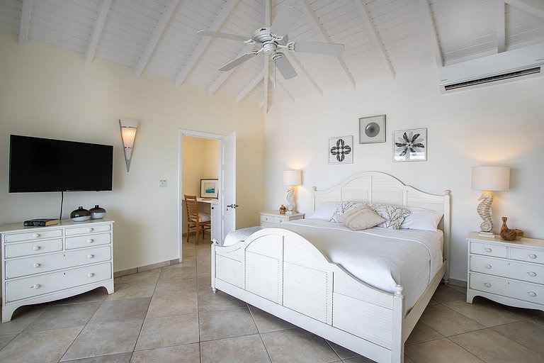 Sxm035 – Casa sobre acantilado con vistas al mar en Baie Rou