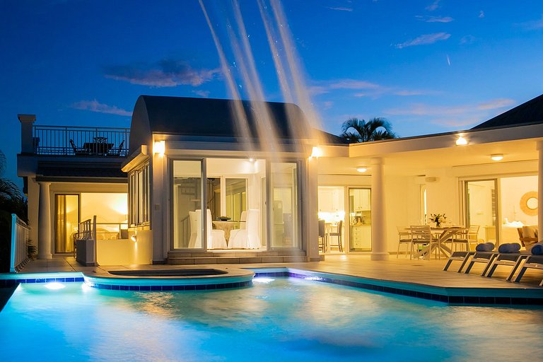 Sxm035 – Casa sobre acantilado con vistas al mar en Baie Rou