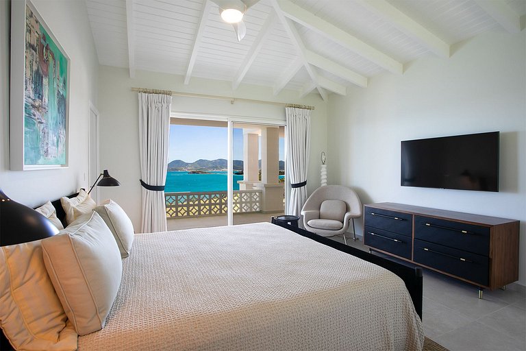 Sxm034 – Cliffside villa with ocean views in Terres Basses
