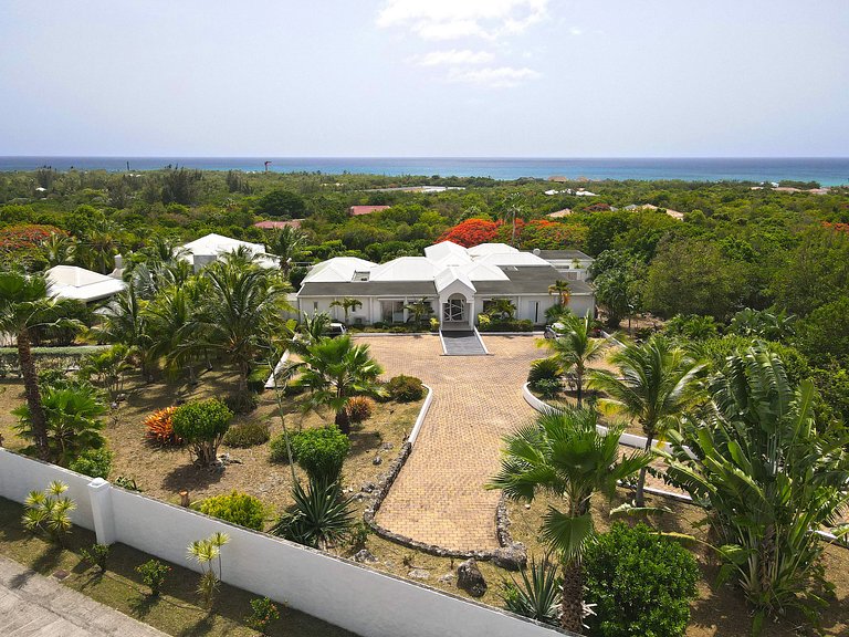 Sxm033 – Villa con vista al mar y piscina en Terres Basses