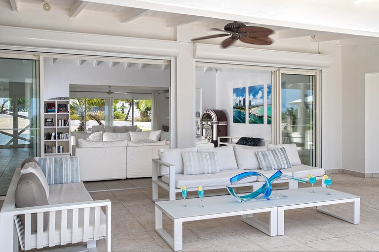 Sxm033 – Villa con vista al mar y piscina en Terres Basses