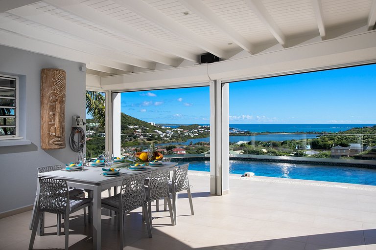 Sxm030 – Oceanview villa with infinity pool in Mont Vernon