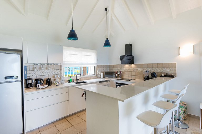 Sxm031 – Maison avec vue sur la mer près de Happy Bay
