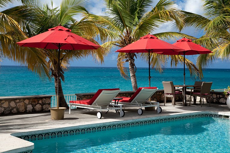 Sxm029 – Casa frente al mar en Baie Longue, Terres Basses