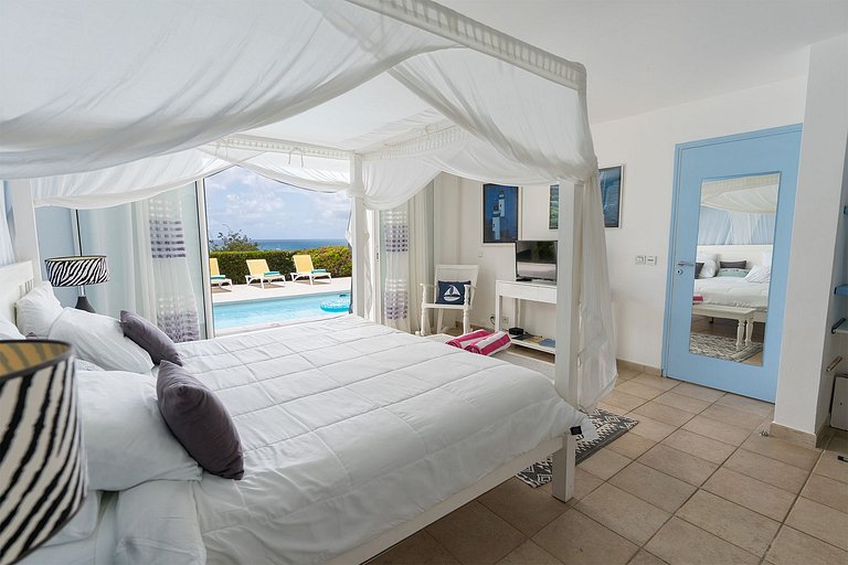 Sxm031 – Casa con vista al mar cerca de Happy Bay