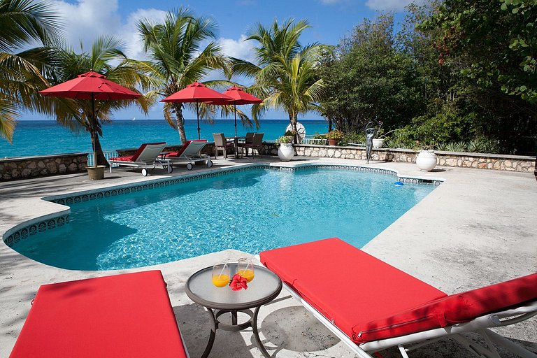 Sxm029 – Casa frente al mar en Baie Longue, Terres Basses
