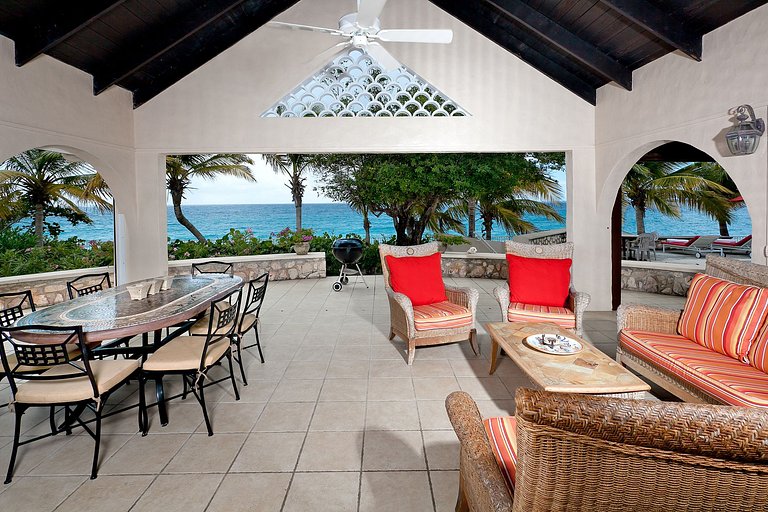 Sxm029 – Casa à beira-mar em Baie Longue, Terres Basses