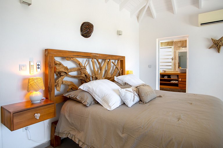 Sxm030 – Villa con vista al mar y piscina en Mont Vernon
