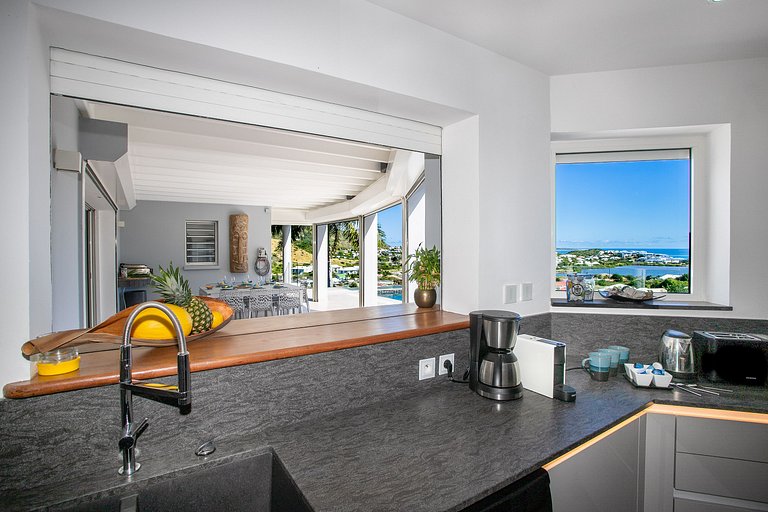Sxm030 – Oceanview villa with infinity pool in Mont Vernon