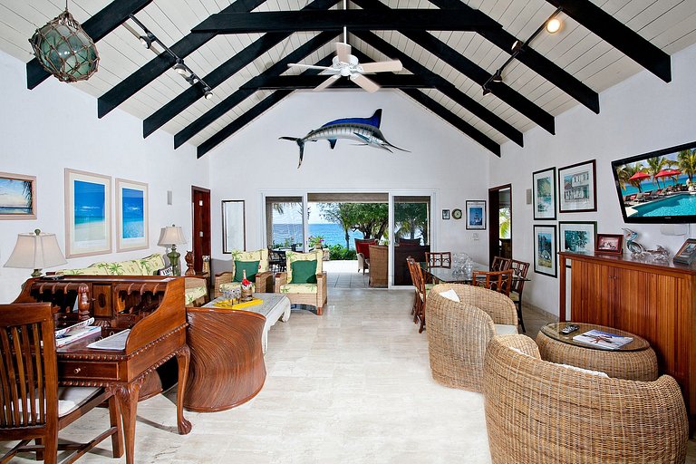 Sxm029 – Maison en bord de mer à Baie Longue, Terres Basses
