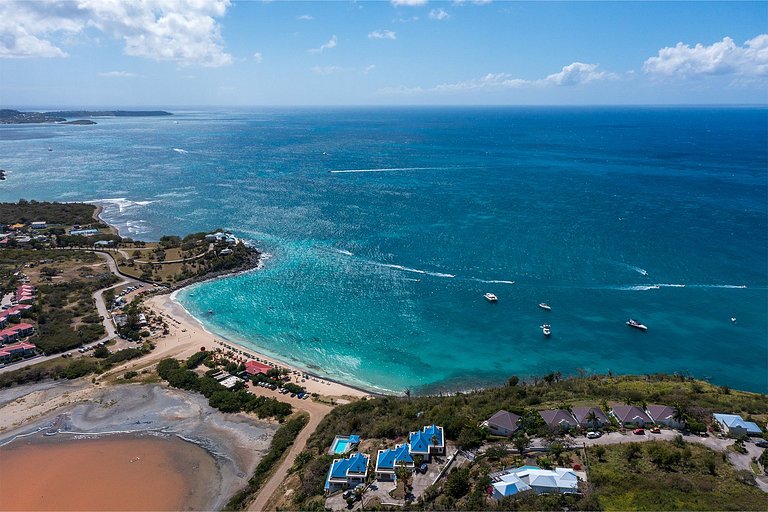Sxm031 – Maison avec vue sur la mer près de Happy Bay