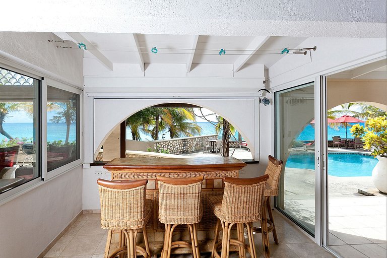 Sxm029 – Casa à beira-mar em Baie Longue, Terres Basses