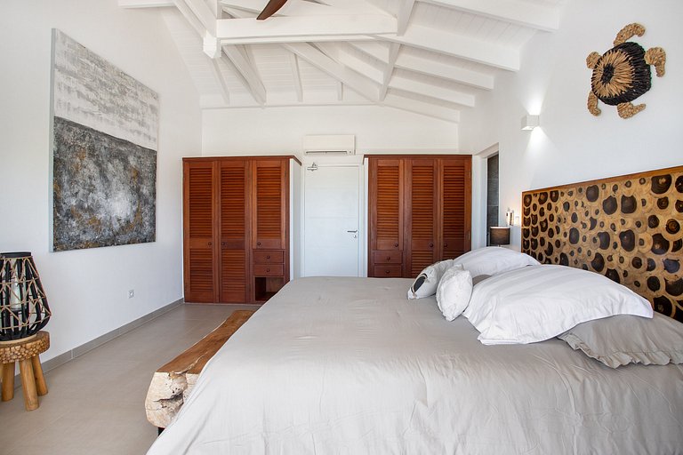 Sxm030 – Villa avec vue sur la mer et piscine à Mont Vernon