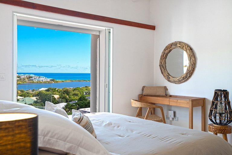 Sxm030 – Villa avec vue sur la mer et piscine à Mont Vernon