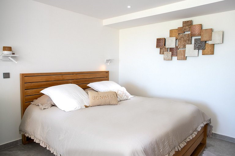 Sxm030 – Villa con vista al mar y piscina en Mont Vernon