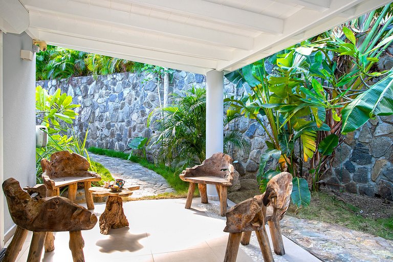 Sxm030 – Villa com vista para o mar e piscina em Mont Vernon