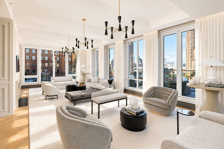 Nyc024 - Unique 6-Bedroom Penthouse in Tribeca
