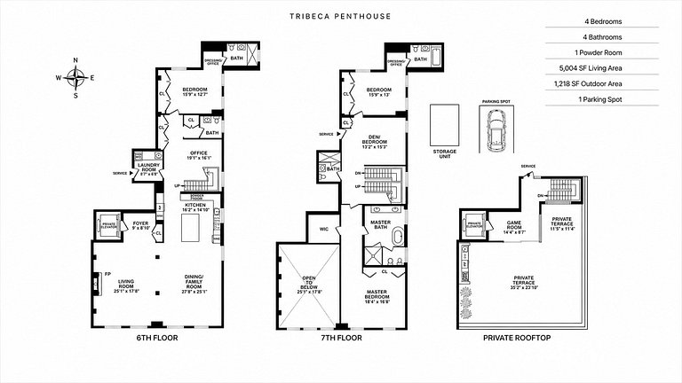 Nyc004 - Exceptional Tribeca Penthouse