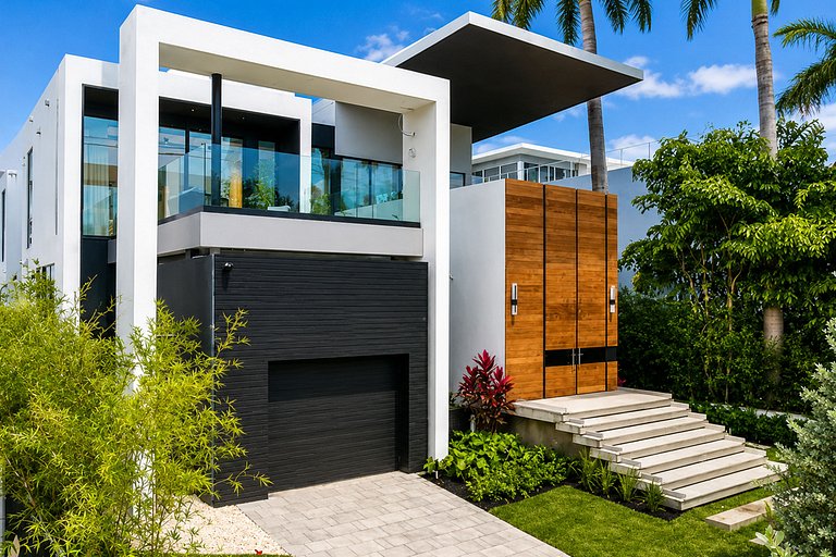 Mia017 - Propriété au bord de la baie à Miami Beach