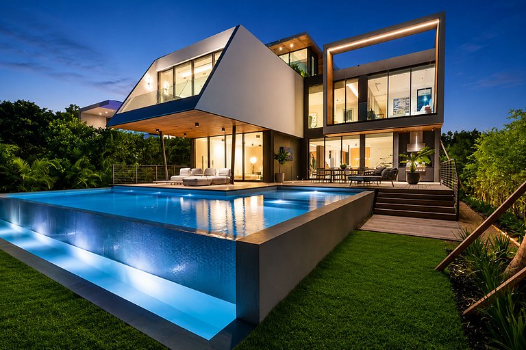Mia017 - Modern bayfront estate in Miami Beach