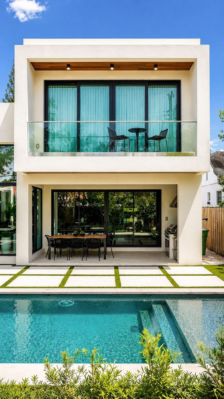 Mia018 - Villa de luxo com 5 quartos em Miami