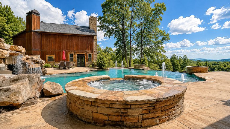 Cha003 - Domaine de luxe en montagne à Chattanooga, Tennesse