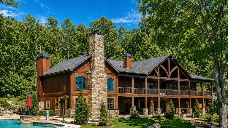 Cha003 - Mountainside Luxury Estate in Chattanooga, Tennesse