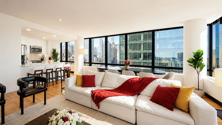 Nyc012 - Three-Bedroom Apartment in New York