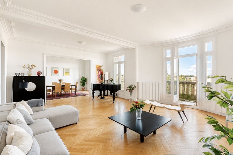 Par065 - 3 bedroom apartment in Paris 16