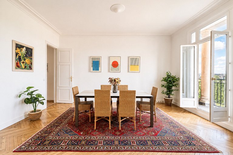 Par065 - 3 bedroom apartment in Paris 16