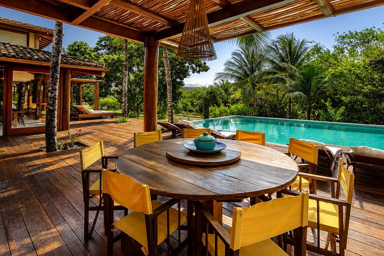 Bah160 - Idyllic holiday home with pool in Itacaré