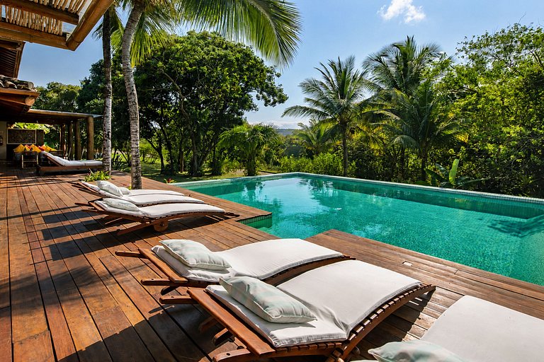 Bah160 - Idílica casa de férias em Itacaré