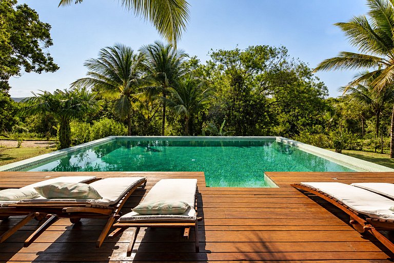 Bah160 - Idyllic holiday home with pool in Itacaré