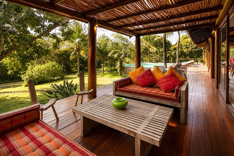 Bah160 - Idyllic holiday home with pool in Itacaré