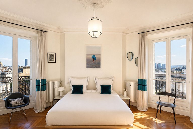 Par117 - Appartement de 3 chambres avec vue