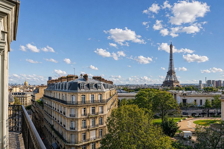 Par117 - Appartement de 3 chambres avec vue