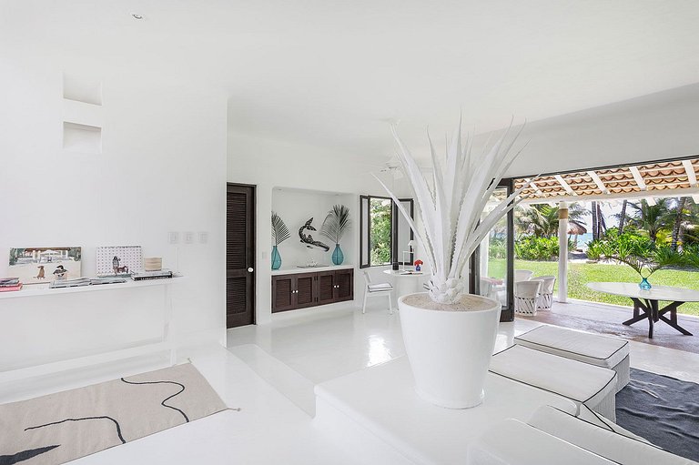 Pta005 - Linda casa tropical na beira da praia de Xpu-Ha