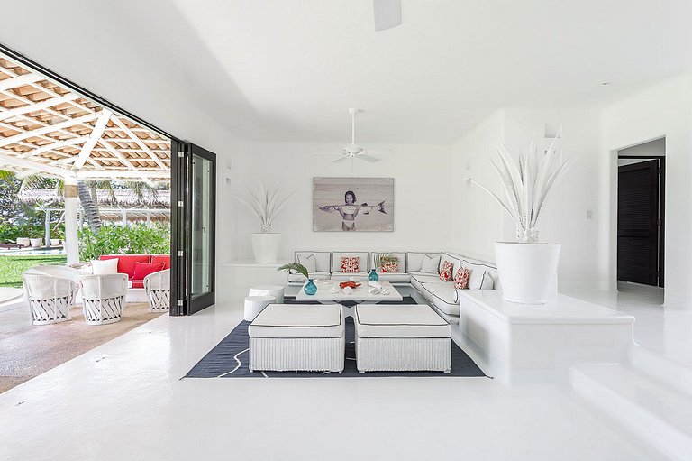 Pta005 - Superbe villa entre la plage et palmeraie en Xpu-Ha