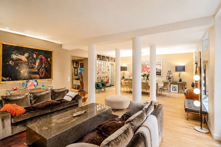 Par069 - Apartamento com jardim em Saint Germain